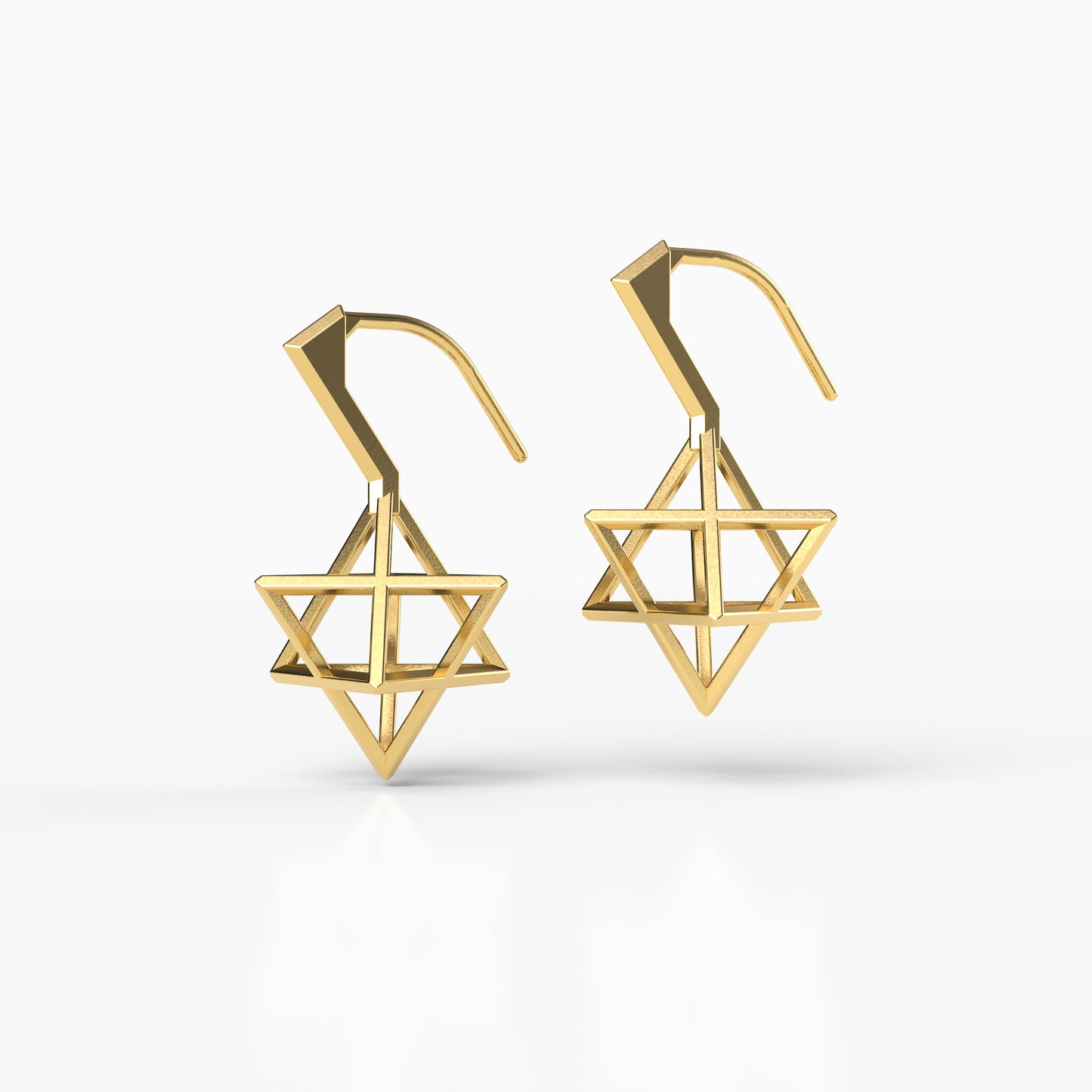 Hexagram Earrings